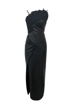 Ryanne Draped Midi Dress