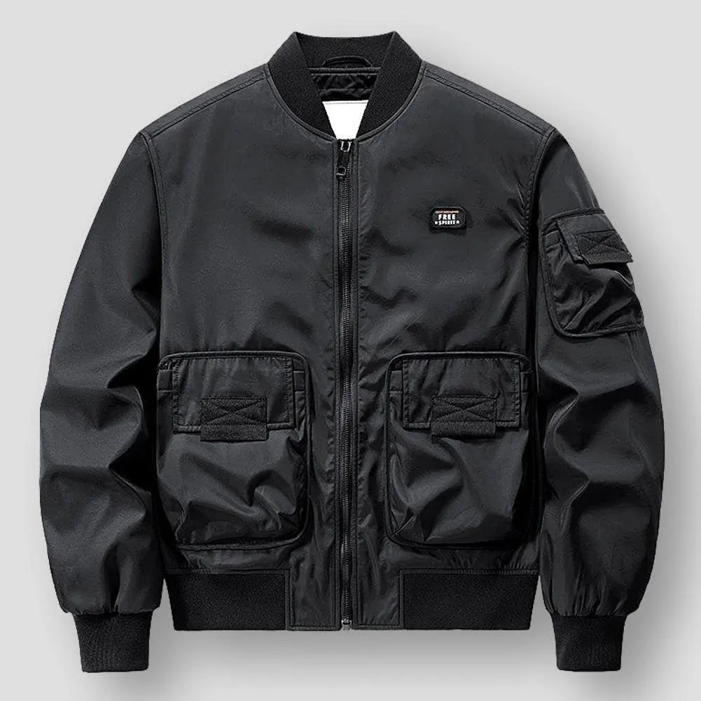 Saint Martin Dayton Multi-Pocket Bomber Pilot Jacket