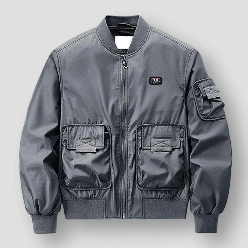 Saint Martin Dayton Multi-Pocket Bomber Pilot Jacket