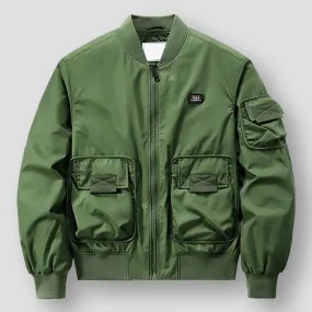 Saint Martin Dayton Multi-Pocket Bomber Pilot Jacket