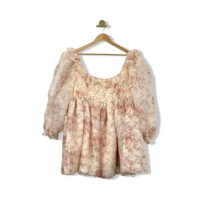 Selkie Mayfair Puff Sleeve Dress