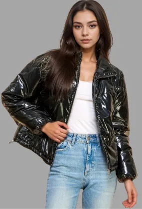 Shiny Puffer Jacket