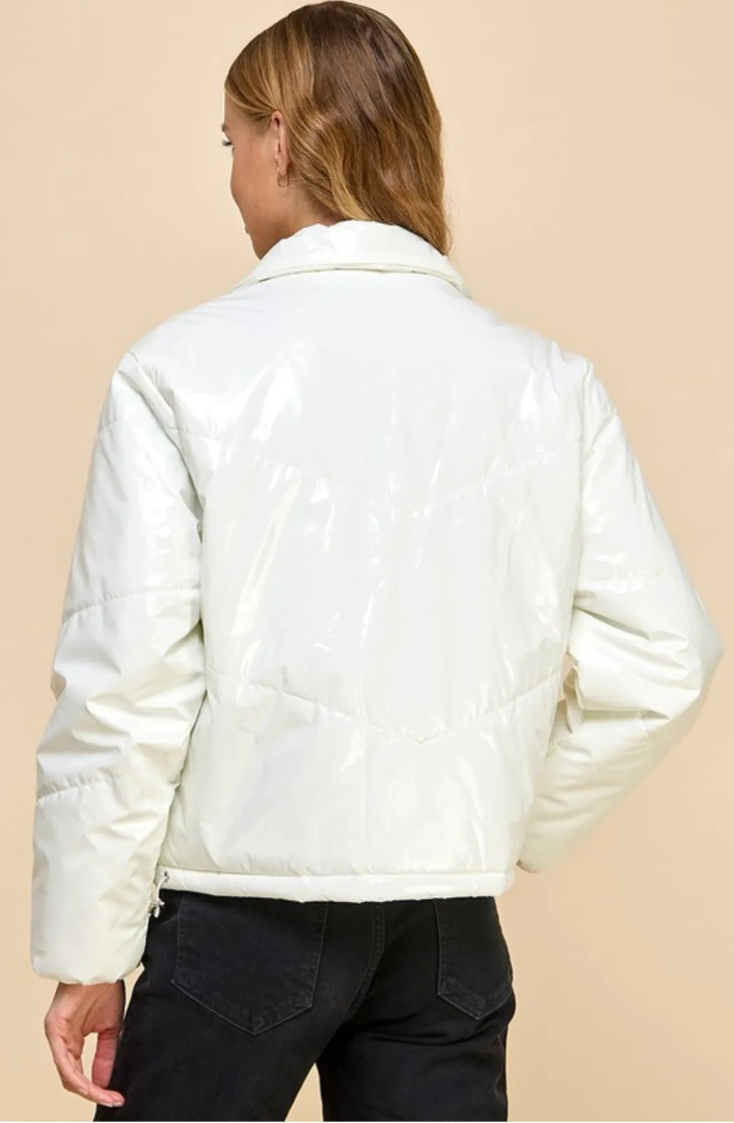 Shiny Puffer Jacket