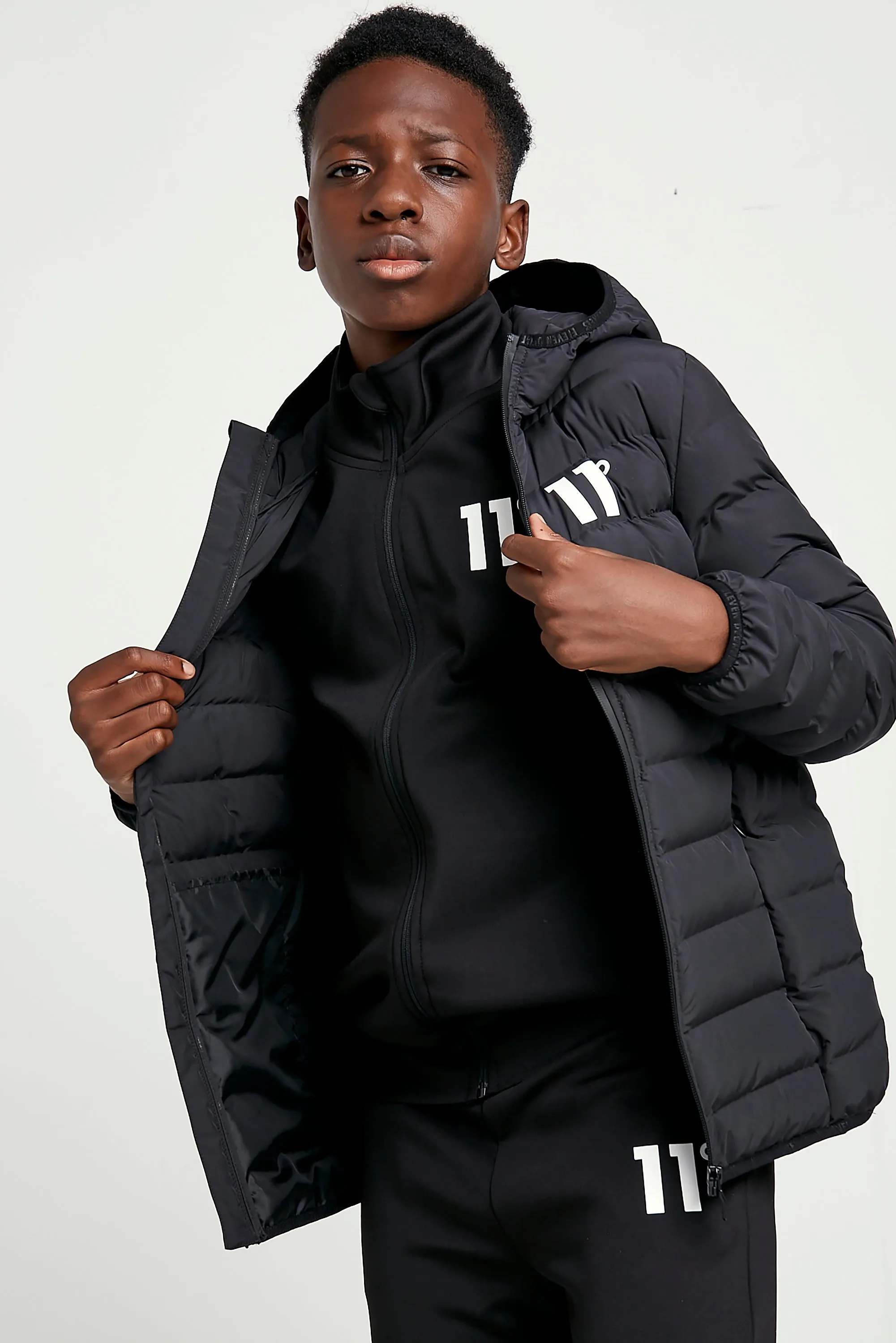 Space Junior Jacket Black