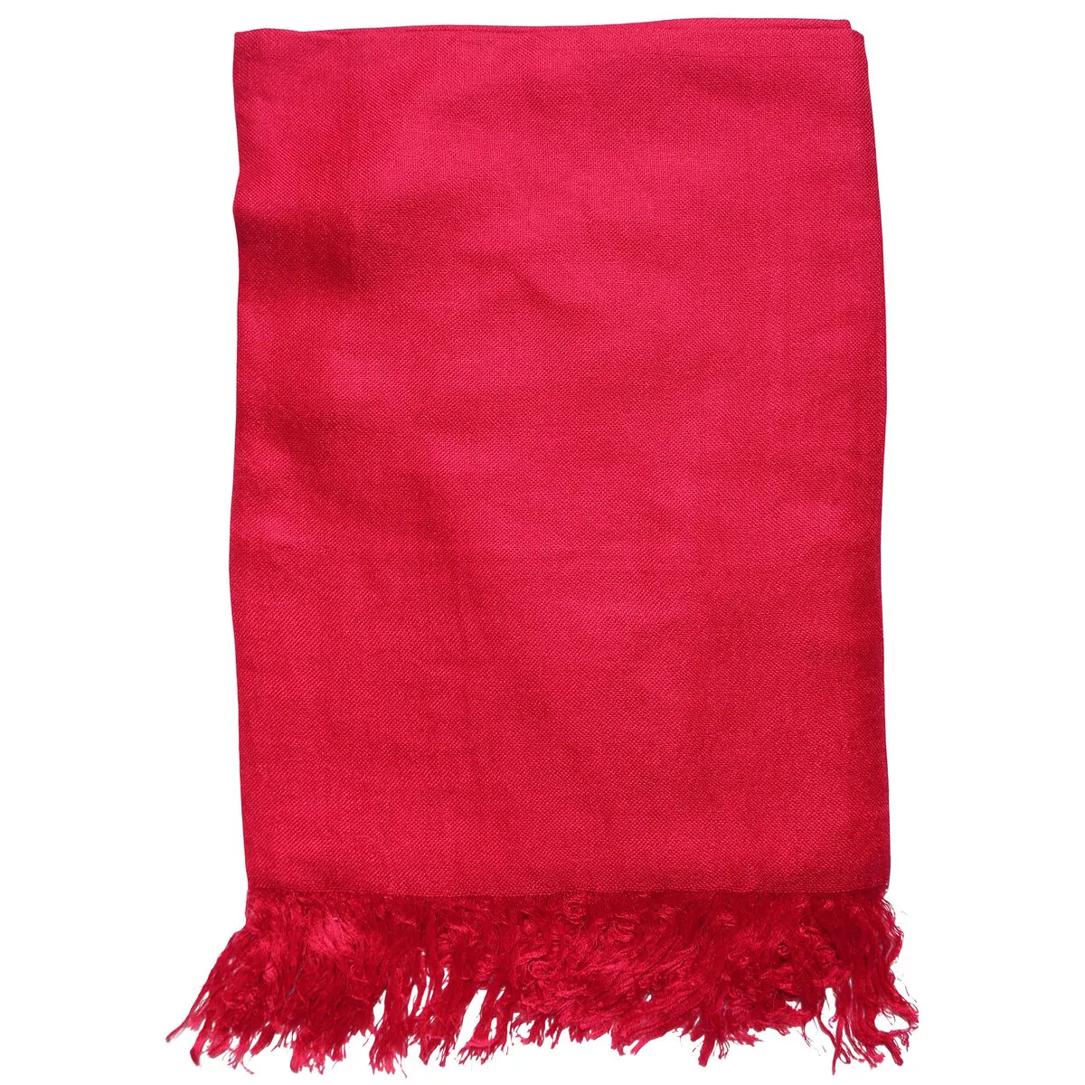 TSDH Tissue Solid Half Scarves-Chilli Pepper