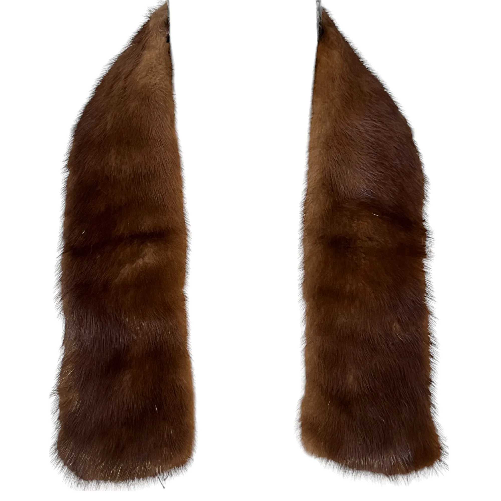 Vintage Brown Fur Collar