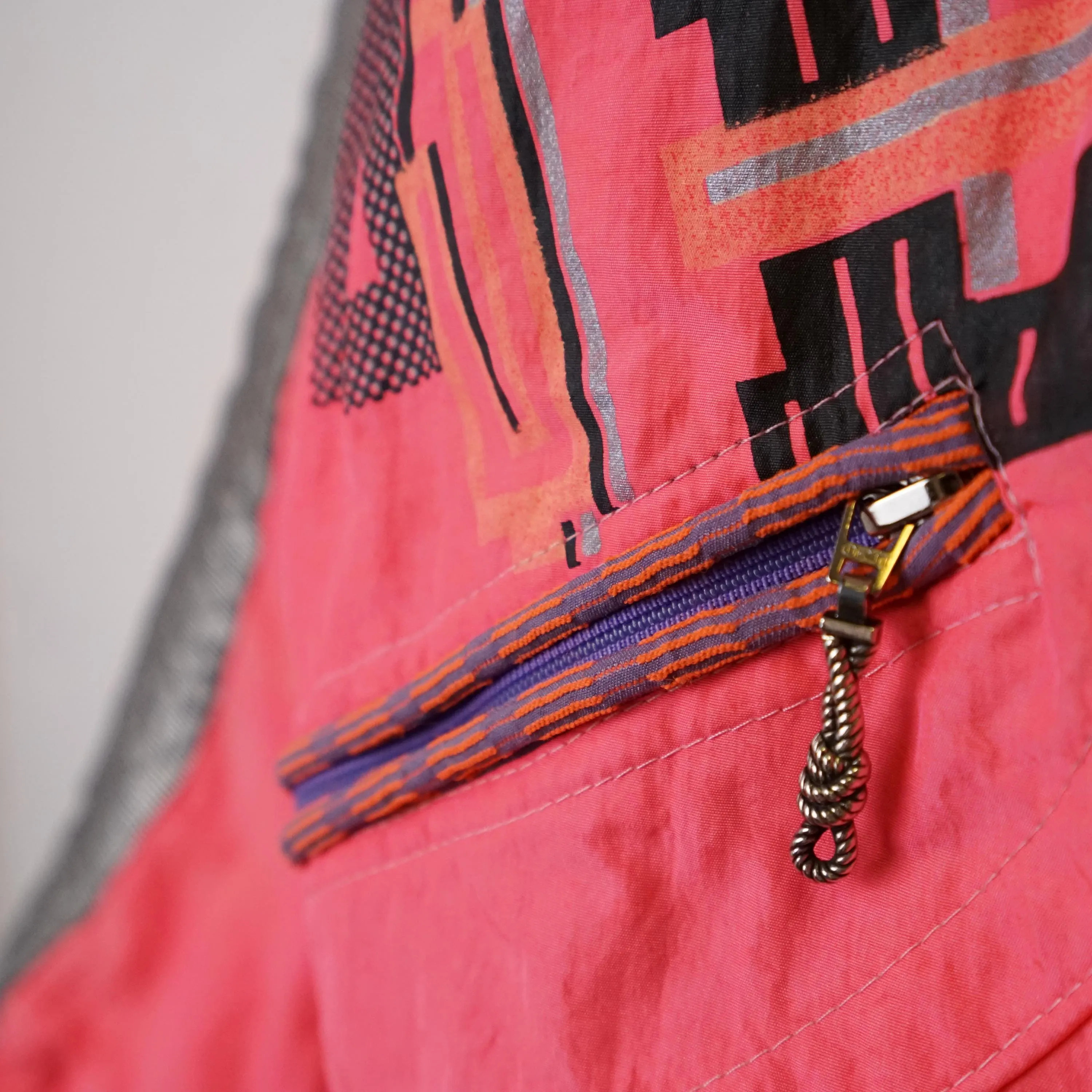 Vintage pink Ski Jacket Size M-L