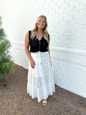White Maxi Skirt