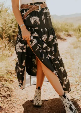 Wild Spirit Maxi Skirt