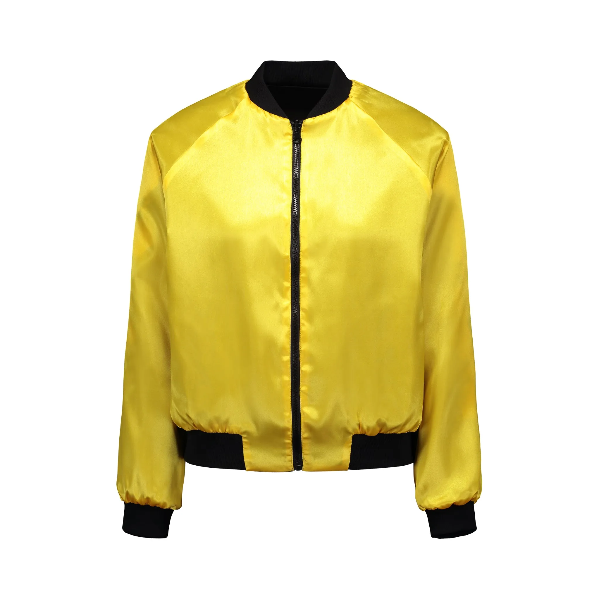 Yellow Rose Bomber Jacket