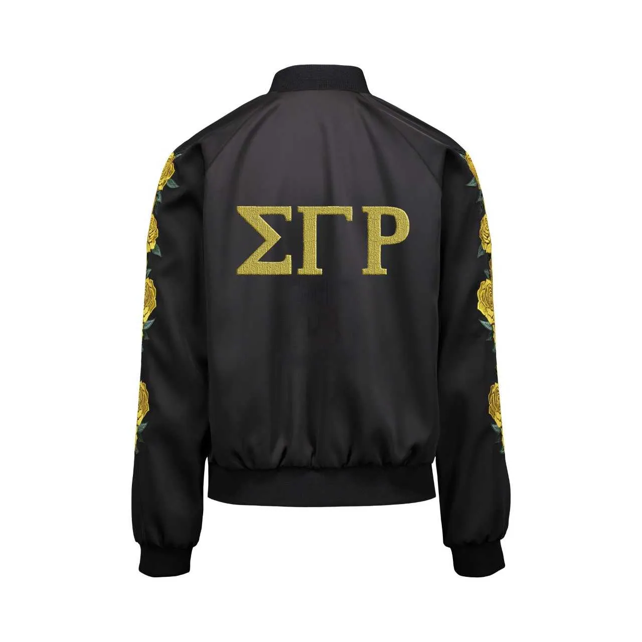 Yellow Rose Bomber Jacket