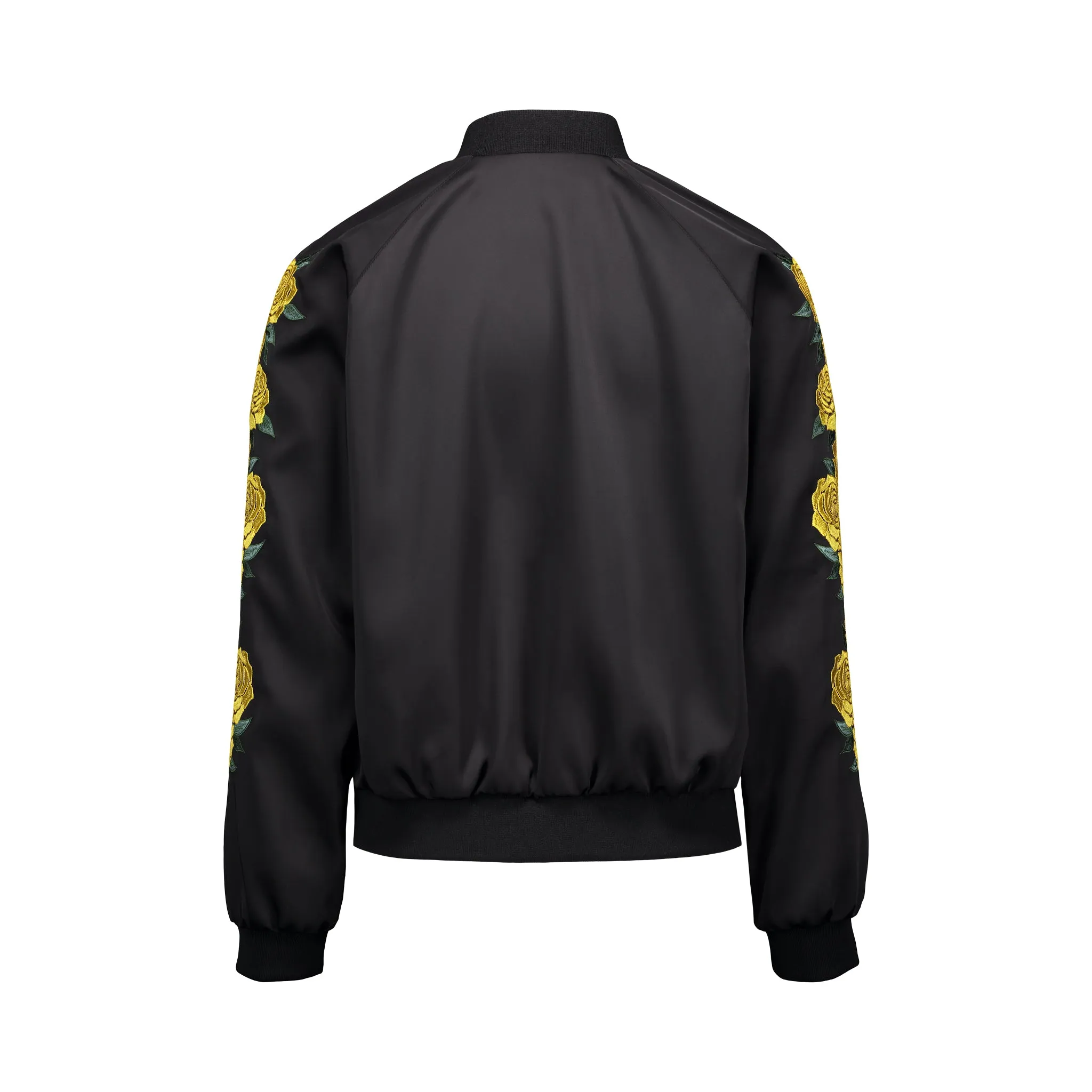 Yellow Rose Bomber Jacket