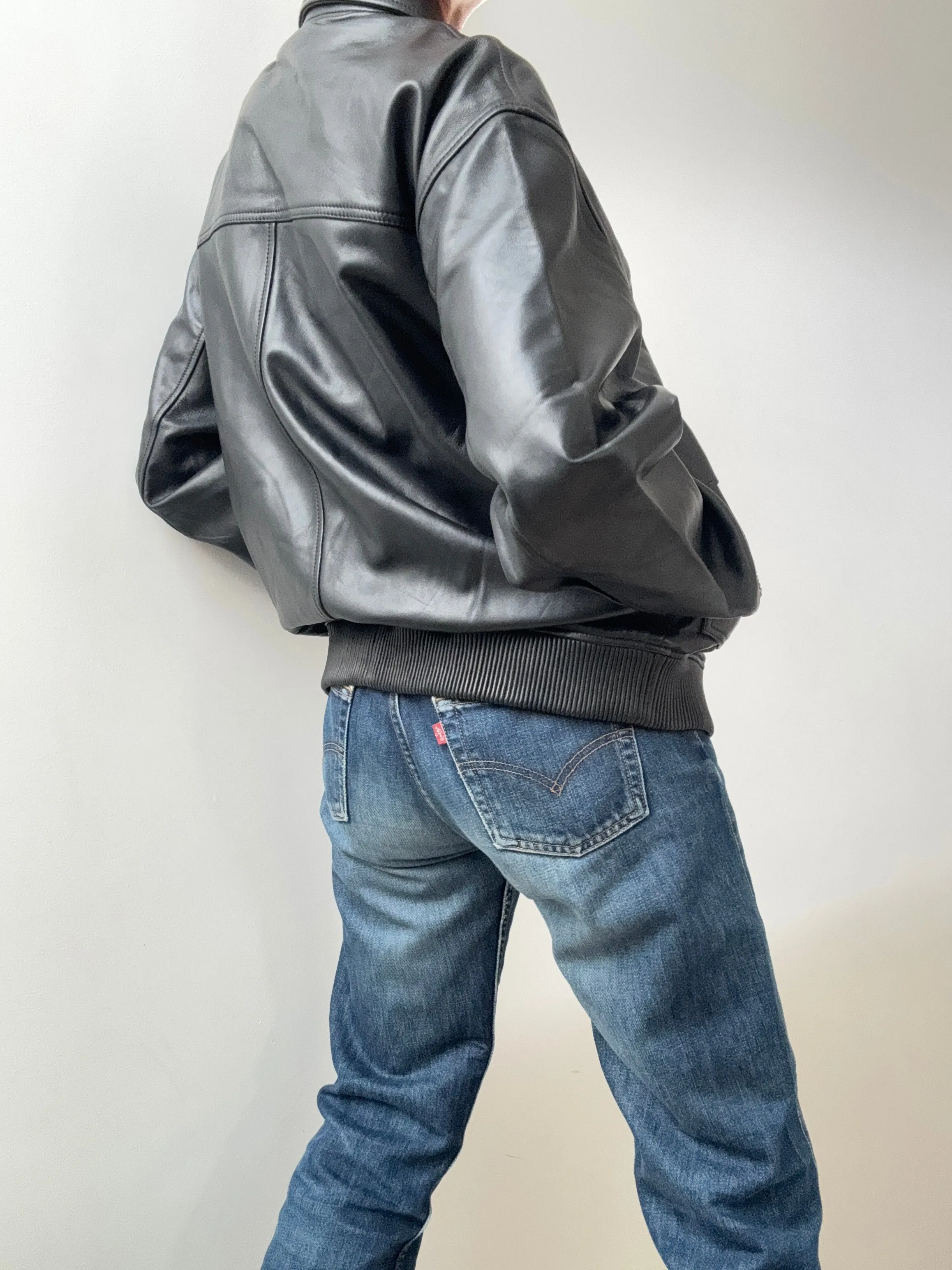 Yves Salomon Leather Bomber